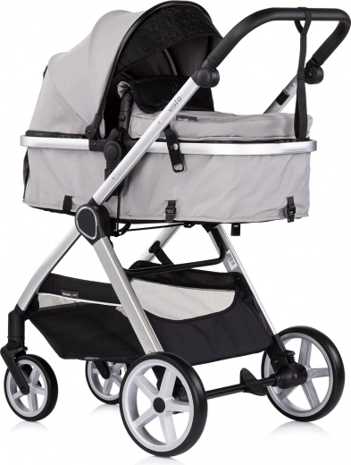Kombineeritud lapsevanker 2in1 CHIPOLINO Vista Cloud Grey