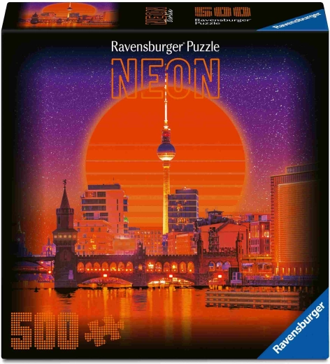 Ravensburger Neon Collection: Berlin – 500-piece Puzzle