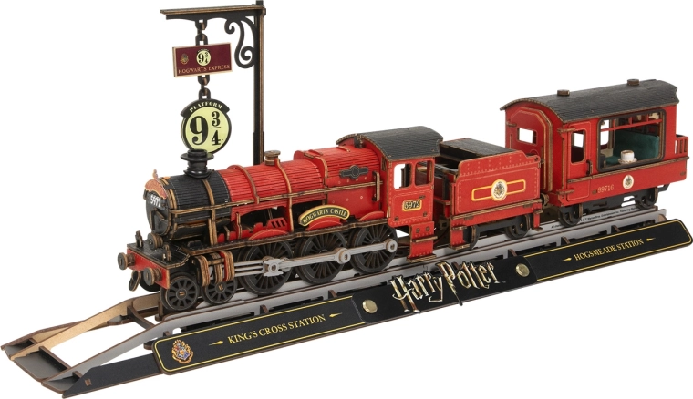 Detailne puidust 3D pusle Harry Potteri fännidele