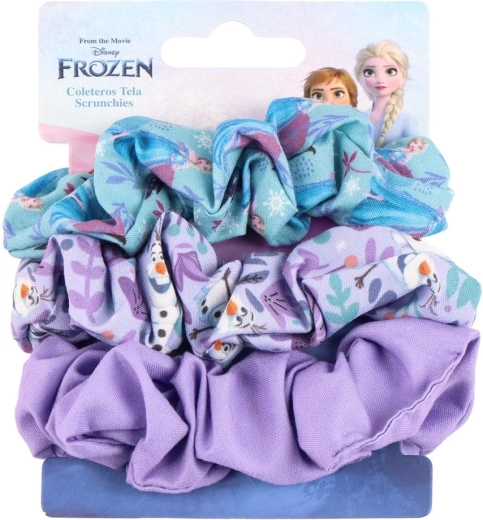 Disney Frozen – Külm kuningriik riidest juuksekummide komplekt (3 tk)