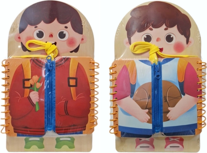 Puidust tegevusraamat lastele – 1 tk