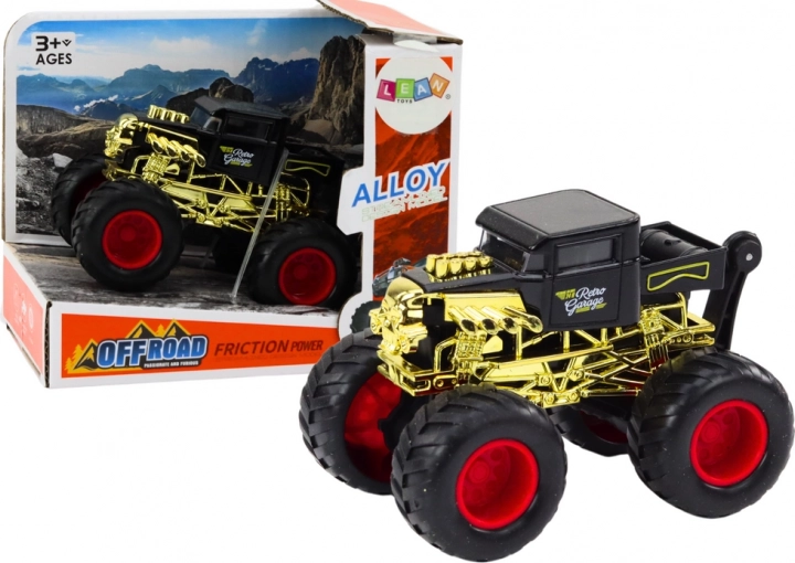 Vehicle Off-road forklift truck black