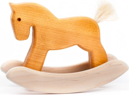 Bajo mini rocking horse natural