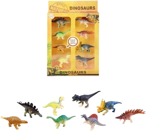 Dinosaur Set, 8 pcs