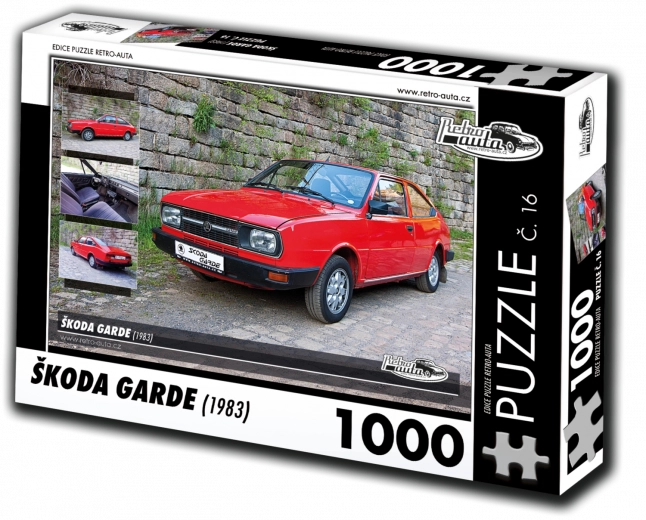 Pusle RETRO-AUTOD Škoda Garde 1983, 1000 tükki