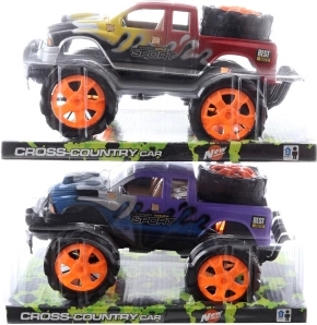 Plastist inertsiga maastikuauto 23,5 cm