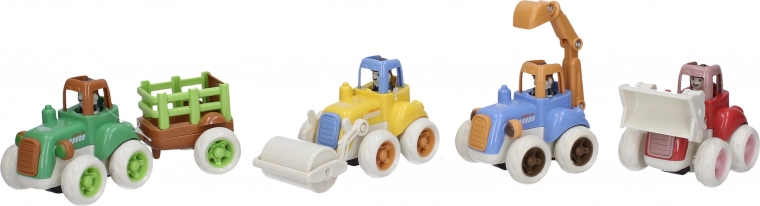 Friction Powered Work Vehicles