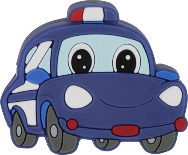 Lõbus laste disain politseiauto kujul