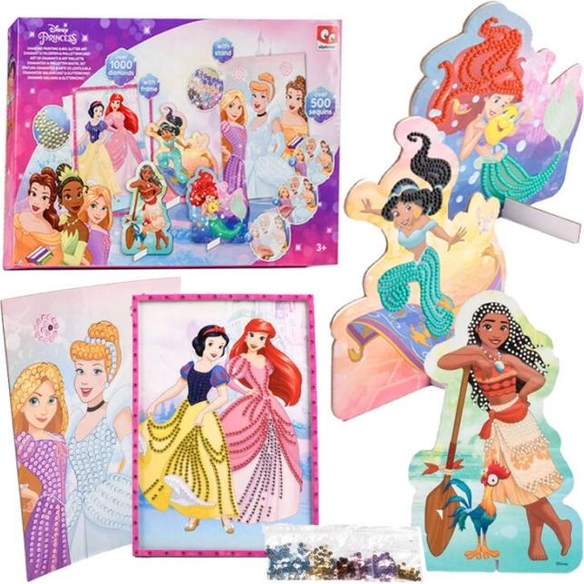Disney Princess loominguline teemantmosaiik – printsessid