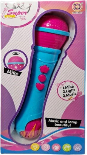 Children's Microphone with Lights and Music