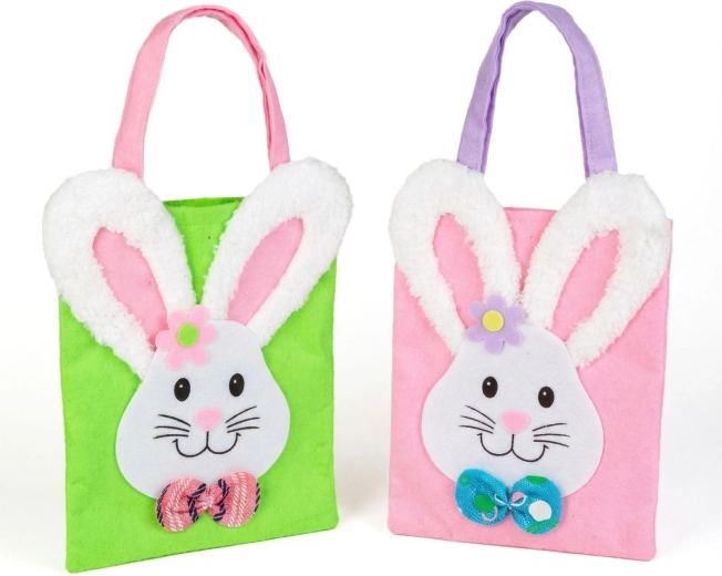 Easter Felt Bunny Bag 24 × 20 cm - 1 piece