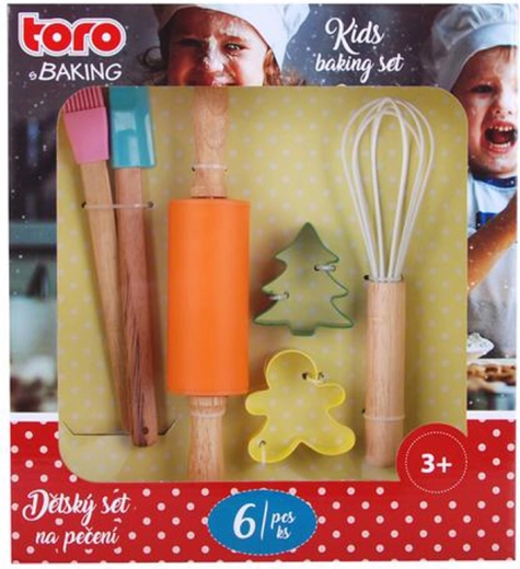 TORO laste küpsetuskomplekt, 6 tk