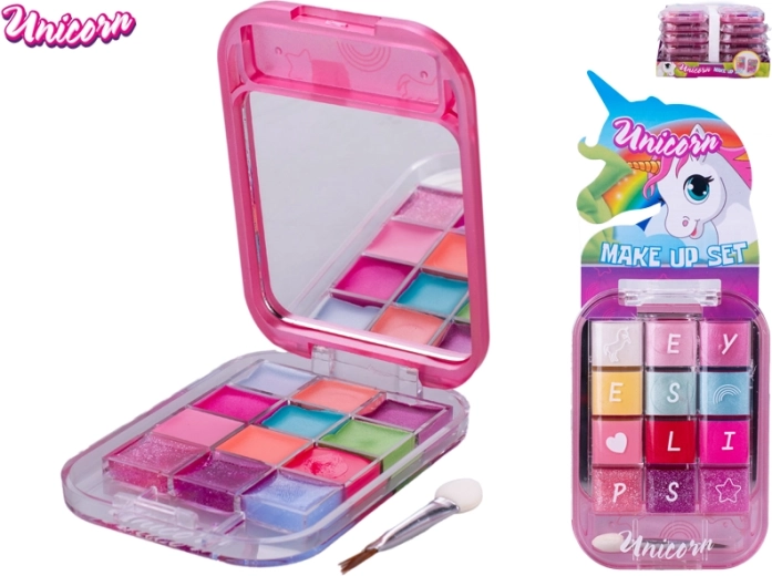 Kids' Makeup Palette Unicorn – Lip Glosses and Eyeshadows
