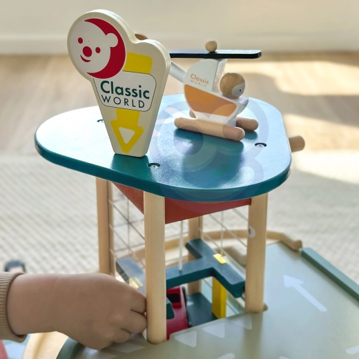 Katuse helikopteriplats ja helikopter