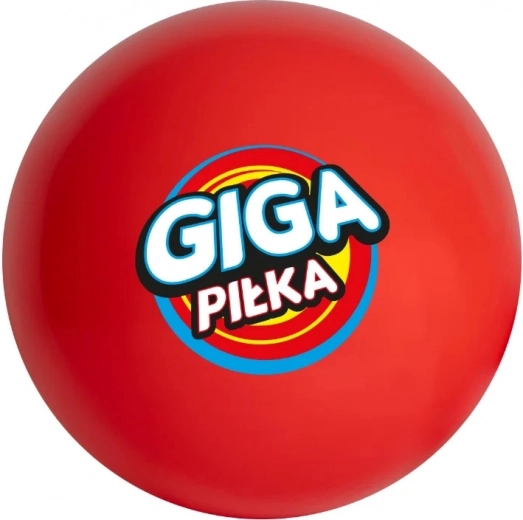 Hiiglaslik täispuhutav pall punane