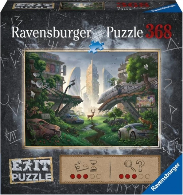 Ravensburger puzzle EXIT: Mahajäetud linn 368 tükki