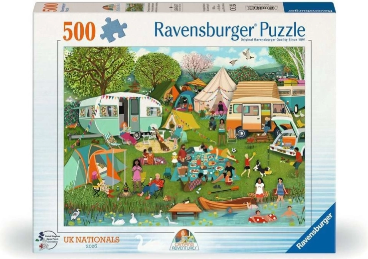 Ravensburger puzzle Camp Adventure 500 pieces