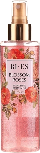 Sädelev kehakreem BI-ES Blossom Roses 200 ml