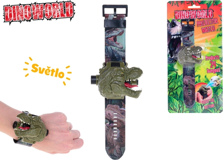 Dinoworld Kids' Projector Watch with 24 Dinosaurs