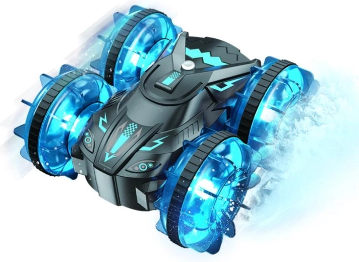 Drivero RC amphibious off-road – blue remote-controlled car for water and land