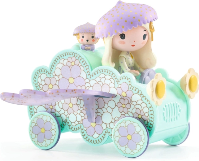 Tinyly figuurid Jil ja Jerry maagilise pilveautokesega