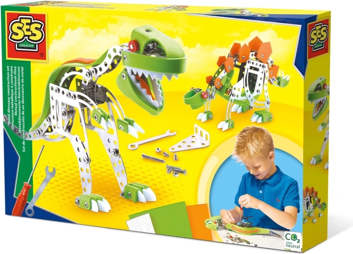 Kaks kokkupandavat dinosaurusemudelit