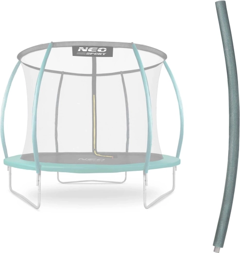 Neo-Sporti trampoliini posti ülemine toruosa, tüüp C, 8–14 ft, roheline