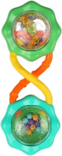 Bright Starts Dumbbell Rattle for Babies from 3 Months
