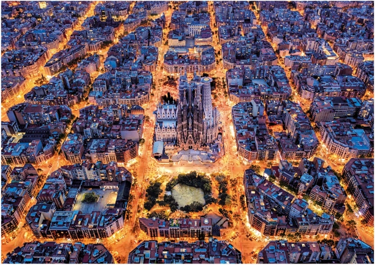 Puzzle EDUCA Barcelona 1500 tükki