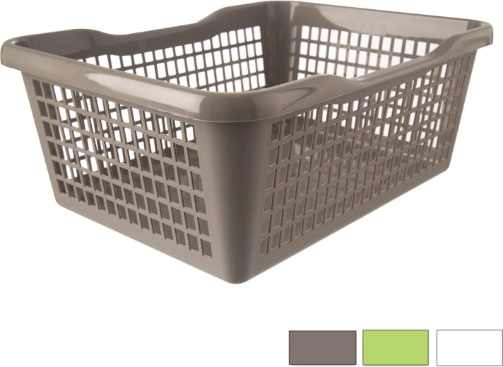 Plastist hoiukorv 42 × 32 × 17 cm (värvide segu)