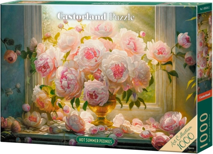 Puzzle Summer Peonies 1000 Pieces – Castorland Art Collection