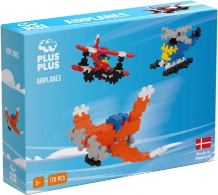 Plus-Plus Airplanes Construction Set for Kids