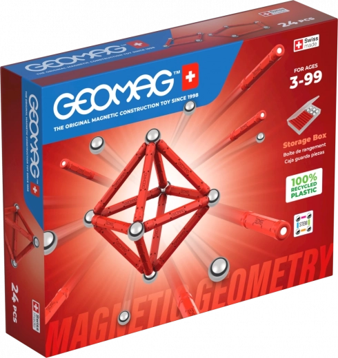Geomag Building Set Geometry 24 Pieces