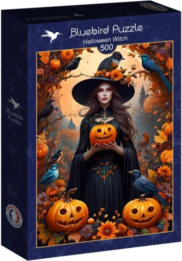 Bluebird puzzle Halloween witch 500 pieces