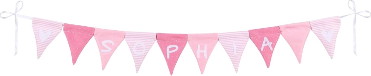 Easy hanging with a satin ribbon