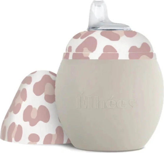 Élhée Bubble training cup 240 ml sand/graouu pink