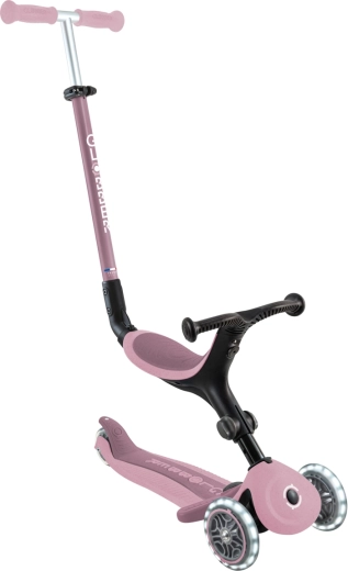 Globber GO UP active lights ecologic 3v1 kolmerattaline tõukeratas berry