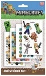 Minecrafti kleepsukomplekt 200 tk