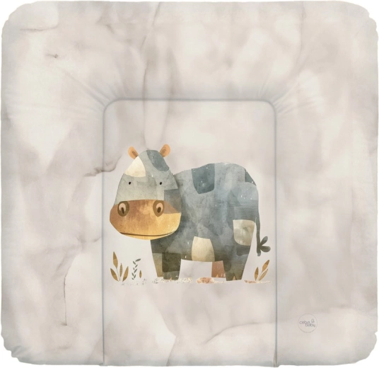 Ceba Baby pehme mähkimismatt Basic Cosy Hippo 75 × 72 cm