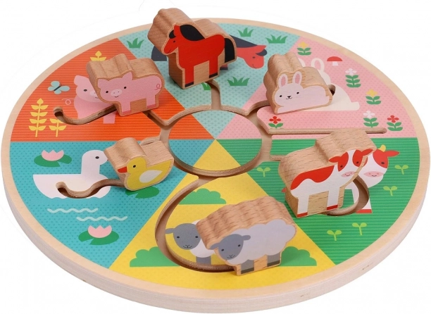 Motor Skills Maze Farm with Animals by Petit Collage