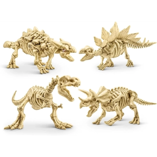 Pane kokku helendavate silmadega dinosaurus