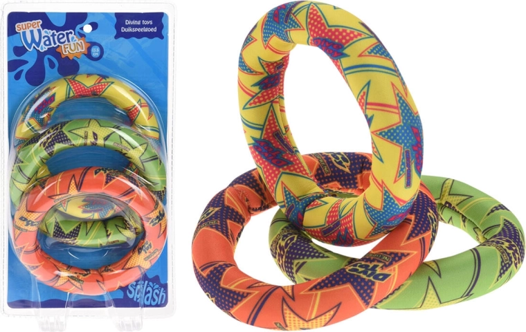 Veeneopreenist rõngad 13 cm, komplekt 3 tk