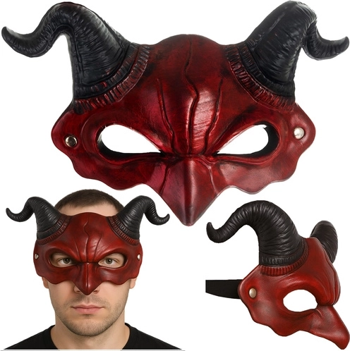 Kuradimask sarvedega RUHHY