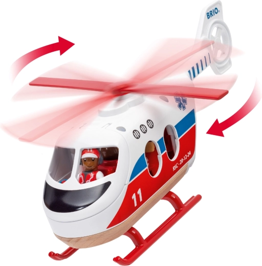 Spinning rotor blades for realistic flight