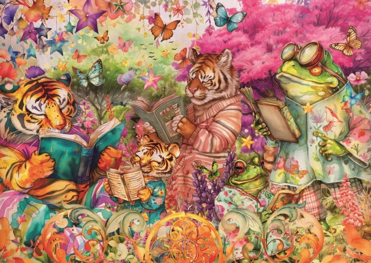 Puzzle Book Club 1000 Pieces Ravensburger