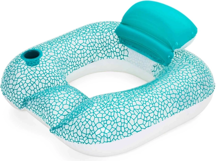 Sinine täispuhutav veetool Bestway 102 × 94 cm