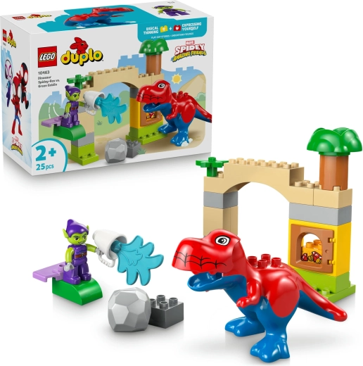 LEGO DUPLO Marveli dinosaurus Spidey-Rex ja Roheline Goblin