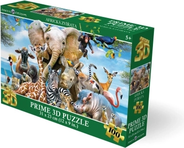3D pusle Aafrika naeratus 63 tükki