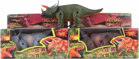 Kõndiv helendav patareidega dinosaurus lastele