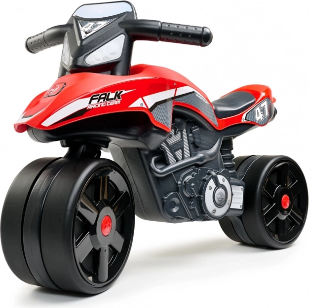 Red Children's Motorcycle FALK Racing Team for Children from 1 Year